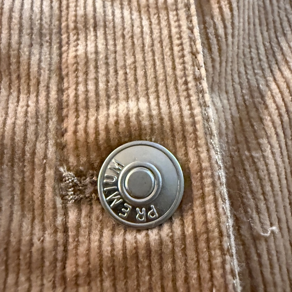 Love Tree Tan Corduroy Mini Dress NWT - Picture 3 of 8